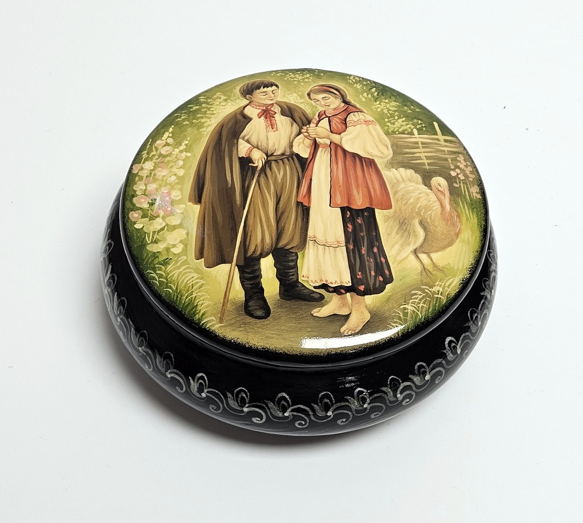 Jewelry Box with Boy and Girl